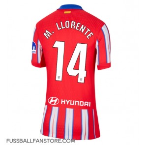 Atletico Madrid Marcos Llorente #14 Replik Heimtrikot Damen 2024-25 Kurzarm